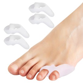 小趾サポーター 足指サポーター 足指広げる パカッと広げる 水洗い可能 簡単着脱 男女 左右兼用 （2足組）