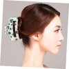 Baluue St Patrick's Day Shamrock Pattern Claw Clip Lightweight Hair