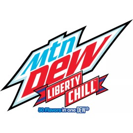 Mountain Dew Liberty Chill Limited Edition Flavor 20oz Bottle