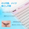 Hannie wish False Eyelashes, No Glue Required Long Lasting, Large