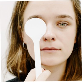 Gatuida Practical Visual Covers Frosted Eye Visor Eye-shielding Plate for Vision Test Kit for Optometry