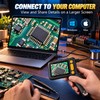 Handheld Digital Microscope for Coin Collecting & PCB Inspection –