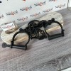 54" Iron Leg Shackles w/ Key, Heavy Duty Old Style