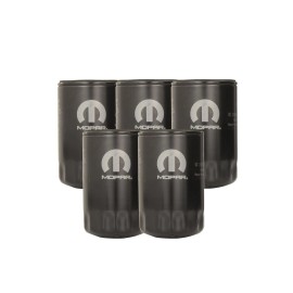 Mopar Genuine OEM Mopar Set of 5 Engine Oil Filters For Chrysler Dodge Jeep GAS