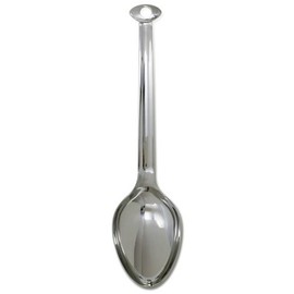 Norpro Stainless Steel Solid Spoon, Silver
