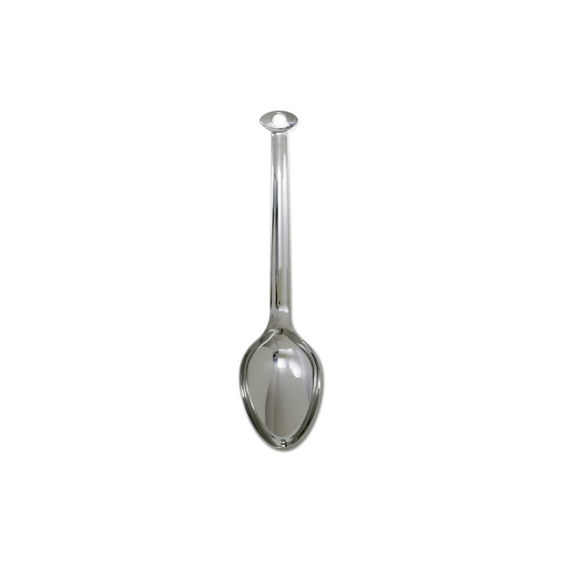 Norpro Stainless Steel Solid Spoon, Silver