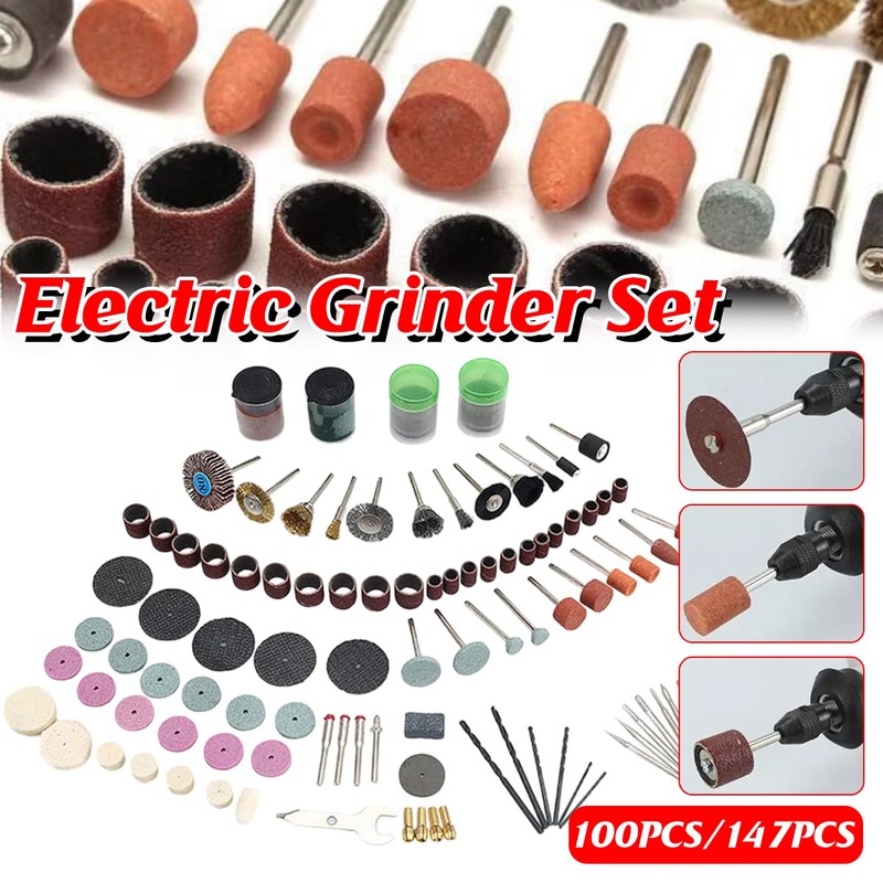 AIMALL 147PCS Cordless Electric Mini Grinder Drill Engraving Pen, Adjustable