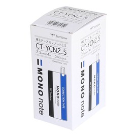 トンボ鉛筆 修正テープ MONO モノノート 2.5mm 5個 CT-YCN2.5-5P