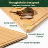 Bamboo Cutting Board for Kitchen, 15 x 10 Large Cutting