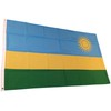 NWFlags Rwanda Flag 5ft x 3ft 75d Premium Polyester Suitable