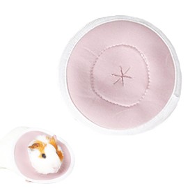 Hamster Recovery Collar Protection Cone After Surgery, Small Animals Adjustable Protection Collar for Rat Bird Rabbit Guinea Pig, Anti-Lick Anti-bite Pet Elizabeth Collar (Light Pink, S)