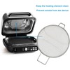 Stainless Steel Splatter Shield for Ninja Foodi Max PRO AG651UK,
