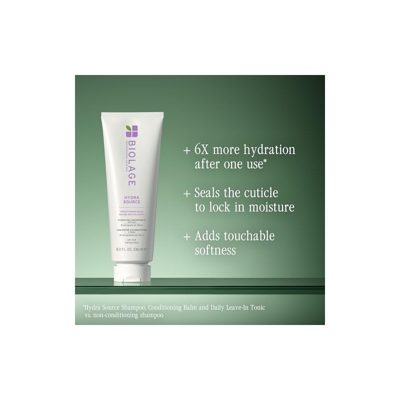 Biolage Hydrasource Conditioning Balm For Dry Hair, 16.9 Fl. Oz.