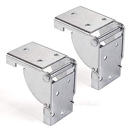 2 x So-Tech® folding table fittings, folding bracket for table legs, 38 x 38 mm