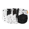 4pcs/set Baby Cloth Diaper Cover Washable Reusable Newborn Nappy Cover