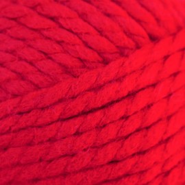 James C Brett Top Value Super Chunky Knitting Wool 100 Percent Acrylic Yarn 1 x 100g Ball (Red - TSC16)