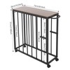 Art Storage Rack with 4 Locking Wheels - Large Canvas