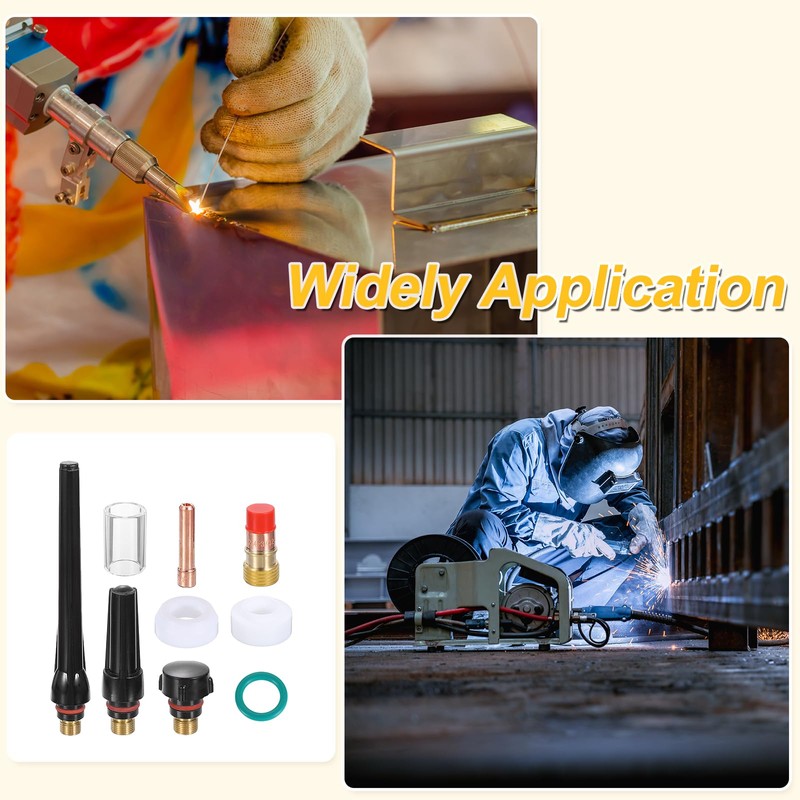 sourcing map 29pcs Tig Torch Kit for WP-17, WP-18, WP-26
