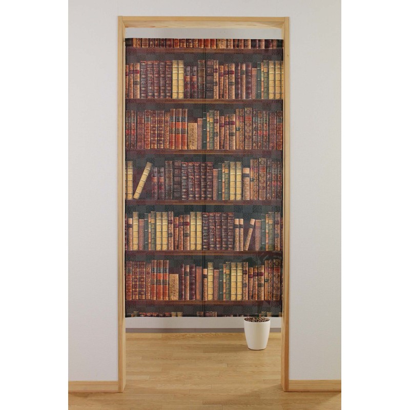Narumikk Noren Book SHELF, Size: 33.5 x 59.1 inches (85