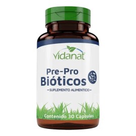 Pre Probioticos 30 Cap Vidanat Sin Sabor                                                                                                              