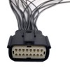ALLMOST Conector de faros delanteros para Jeep 2014-18 Grand Cherokee