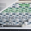 LONGKING Peel and Stick Backsplash Tile for Kitchen, Stick on