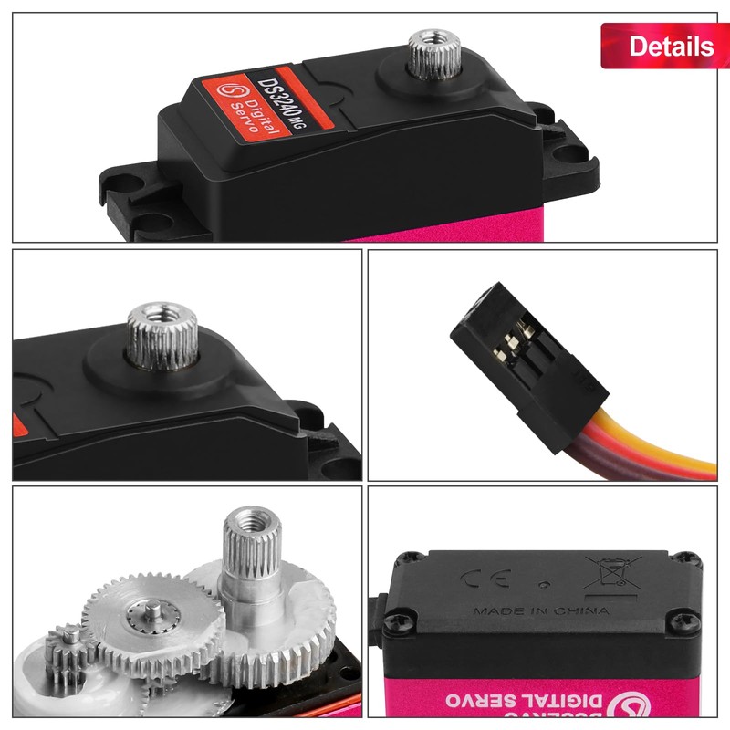 40KG High RC Servo High Torque Servo Motors Digital Servo