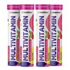 Multivitamin Effervescent| Raspberry Flavour|20 Tablets x 4| MultiZest Brand