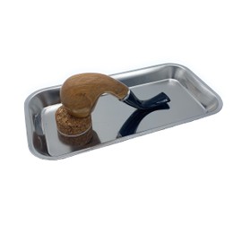 Stainless Steel Pipe Cork Knocker Ashtray Outdoor and Indoors Ash Tray