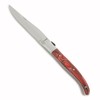 Fortessa Provencal Serrated Steak Knife, 9.25-Inch, Red Handle, Set of