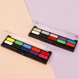 Paleta Delineadores Ojos BYS Joyful 10 Tonos Sombra Polvo