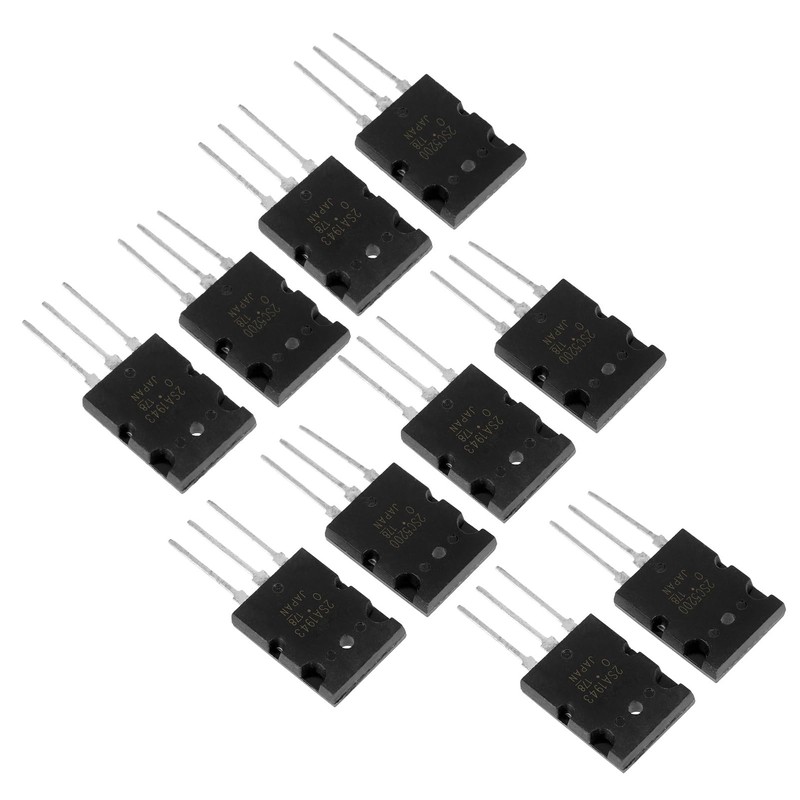 5 Pairs High Power Amplifier Transistor Electronic Components Other Electronic