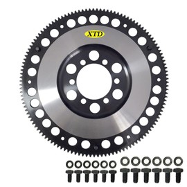 XTD 11LBS CHROME MOLY FLYWHEEL compatible with 1986-95 MAZDA RX-7 TURBO FC FD 2004-2011 RX-8 jdm