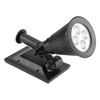 Outdoor Solar Powered Lawn Light 4LED Garden Yard Pathway Spotlight