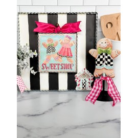 The Round Top Collection - Gallery Art Display Board - Cream and Black - Metal