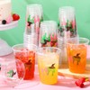 Chuangdi 50 Pcs 12 oz Princess and Witch Cups Pink