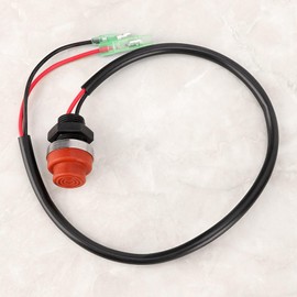 Marine Kill Switch, Safety Start Stop Switch Keyless Push Button Boat Kill Switch for Marine Yatch Outboard Engine Boat Outboard Switch Engine Start Stop Button