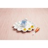 Mud Pie Bunny Deviled Egg Platter; platter 10" dia |