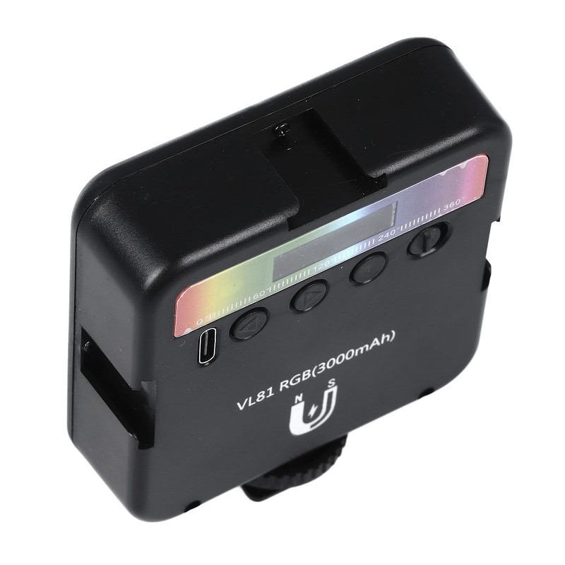 Mini LED Video Light Bright Uniform Lighting RGB LED Camera