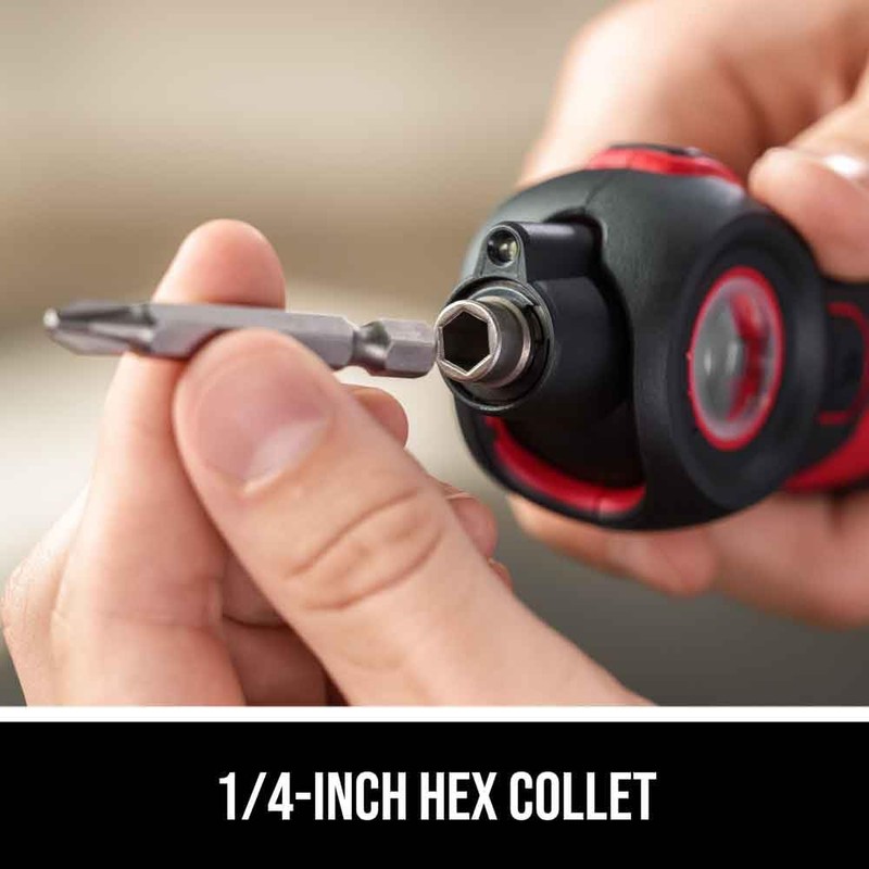 SKIL Twist 2.0 Rechargeable 4V Screwdriver with Pivoting Head, Torque