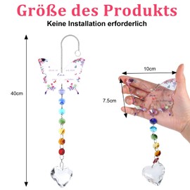 Gift Grandma Gifts for Grandma, Crystal Sun Catcher, Best Grandma Gifts, Gift for Grandma from Grandson, Du Wirst Grandma Gift, Grandma Birthday, Easter Gifts (Grandma)