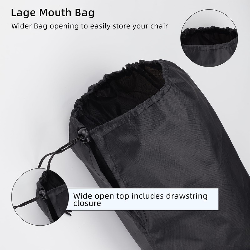 NICENEEDED Folding Camping Chair Replacement Bag for Camping Chairs Portable