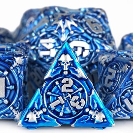 HKDZ Dnd Dice 7Pcs Set, Polyhedral Rpg Dnd Dice, D&d Dice For Role Playing Table Game Dungeons And Dragons Dice Mtg Pathfinder D&d Dice Set colorful