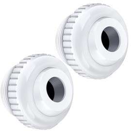 SP1419D 3/4 Inch Pool Jet Nozzles - Directional Flow Eyeball Inlet Swimming Pool Return Fittings With 1-1/2 Inch MIP Thread for Spa