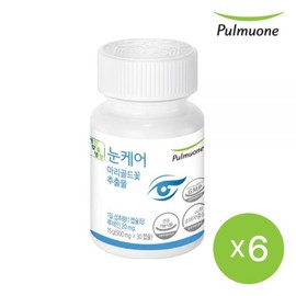 Pulmuone Eye Care 30-day supply 500mgX30capsulesX6 / 풀무원 눈케어 30일분 500mgX30캡슐X6개