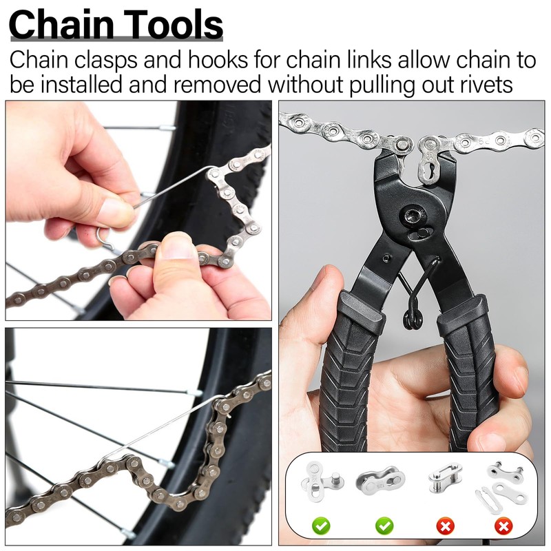 Ledebouk Chain Riveter Bicycle, Bicycle Chain Tool, Chain Riveter Bicycle
