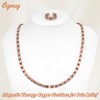 Cigmag Copper Necklace for Women, with 99% Solid Pure Ring