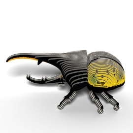 Eugy Hercules Beetle 3D Puzzle - 42 Piece Eco-Friendly Educational Toy Puzzle for Boys, Girls & Kids Ages 6+