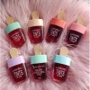 12 Tintas Labiales Forma De Paleta Larga Duración Lip Tint