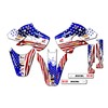 2002-2009 KLX 110 Merica USA Senge Graphics Base Kit Compatible